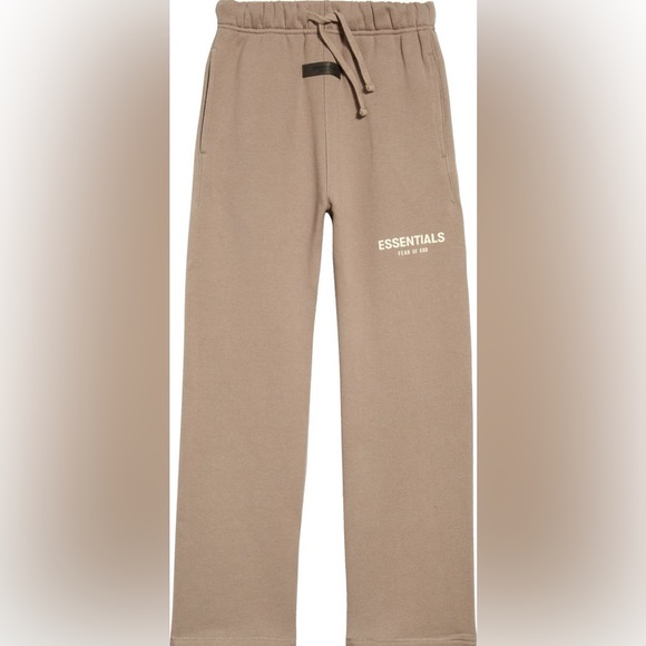 Fear of God Other - Fear Of God Essentials Kids Relaxed Sweatpants Youth Size 10 Tan Loungewear